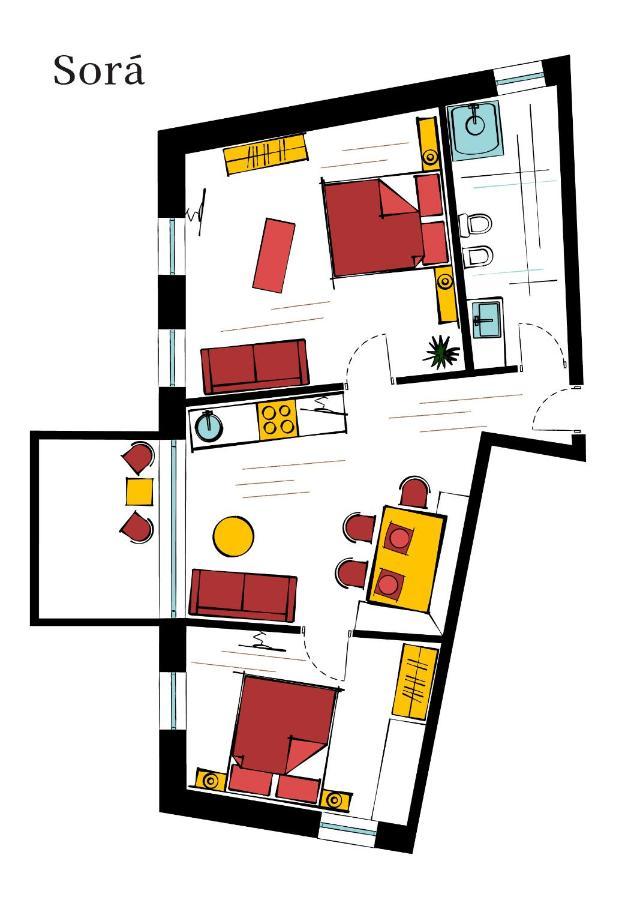 Ferienwohnung Ciasa Somuer - Sora St. Vigil Exterior foto